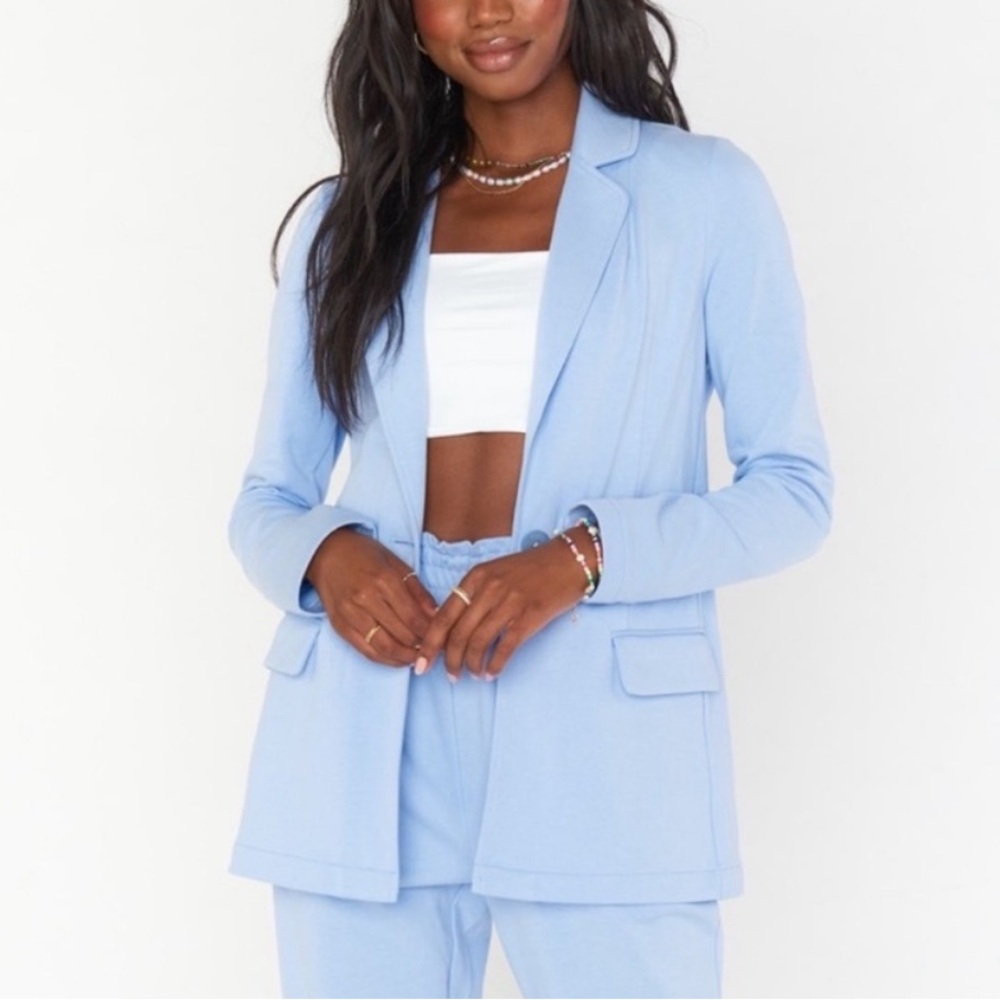 Show me Your Mumu Lazy Chic Knit Blazer